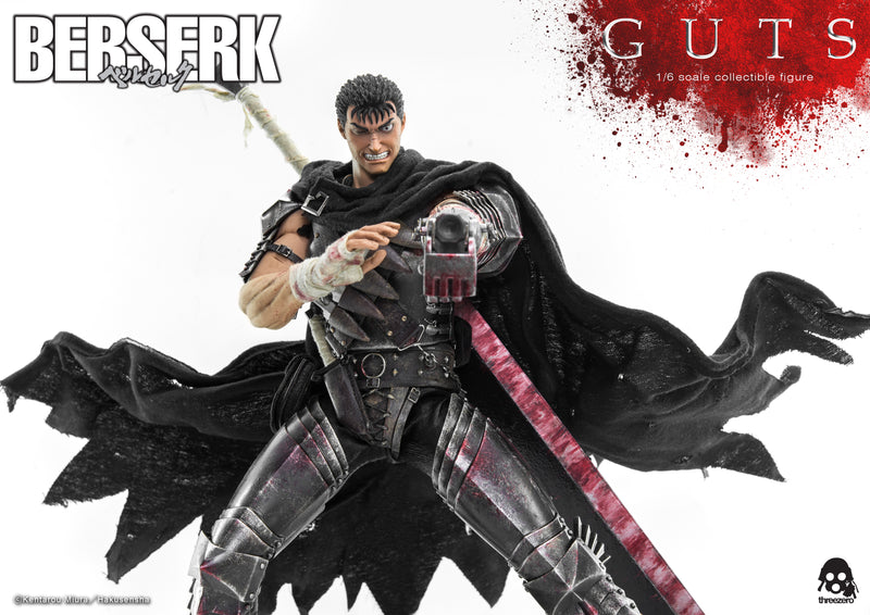 BERSERK threezero 3A Guts (Black Swordsman)