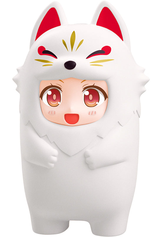 Nendoroid More Kigurumi Face Parts Case (White Kitsune)