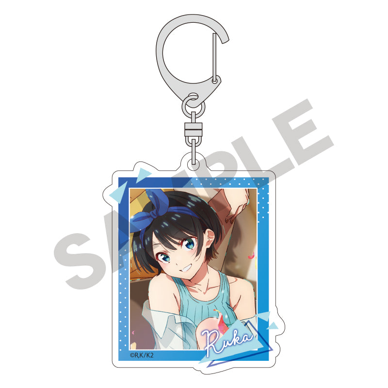 Rent-A-Girlfriend Crux Trading Acrylic Key Chain(1 Random)