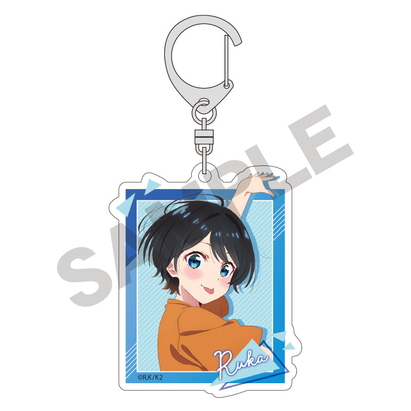 Rent-A-Girlfriend Crux Trading Acrylic Key Chain(1 Random)