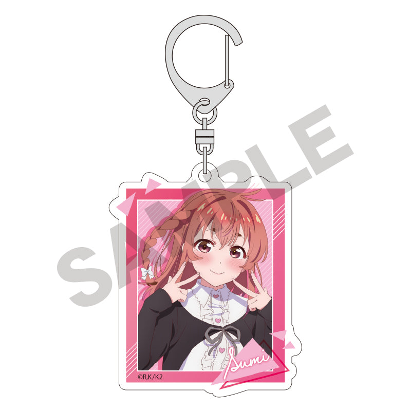 Rent-A-Girlfriend Crux Trading Acrylic Key Chain(1 Random)