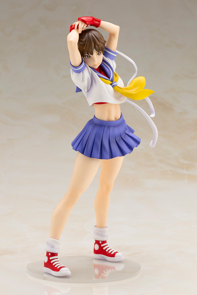 STREET FIGHTER Kotobukiya SAKURA ROUND 2 BISHOUJO STATUE