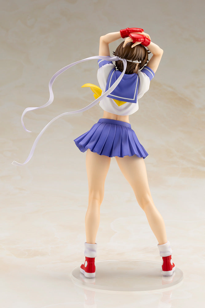 STREET FIGHTER Kotobukiya SAKURA ROUND 2 BISHOUJO STATUE