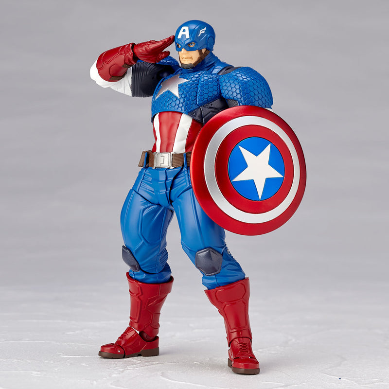 Avengers Kaiyodo Amazing Yamaguchi Series No.007 Captain America