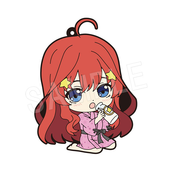 The Quintessential Quintuplets Movie Chugai Mining Petanko Trading Rubber Strap Japanese Loungewear Ver.(1 Random)