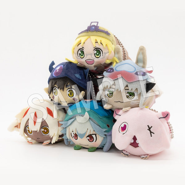 Made in Abyss: The Golden City of the Scorching Sun Chugai Mining Mochikororin Plush Mascot(1 Random)