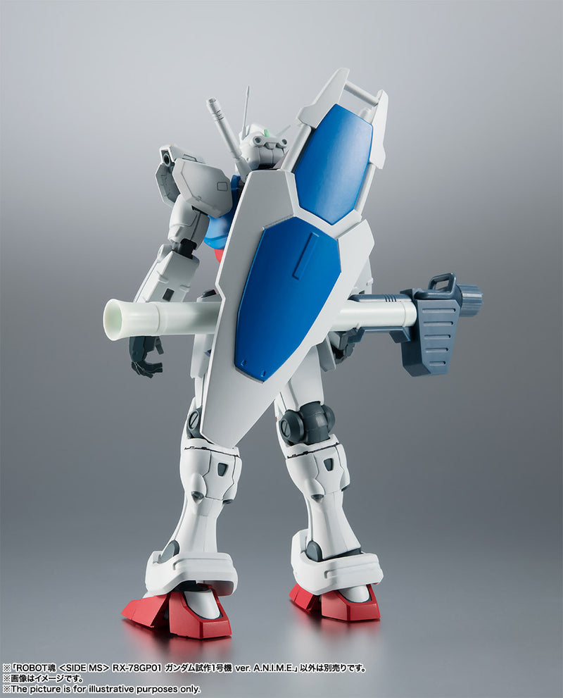 Gundam Mobile Suit 0083 Stardust Memory Bandai Robot Spirits Side MS RX-78GP01 Gundam 1 Ver. A.N.I.M.E.(JP)