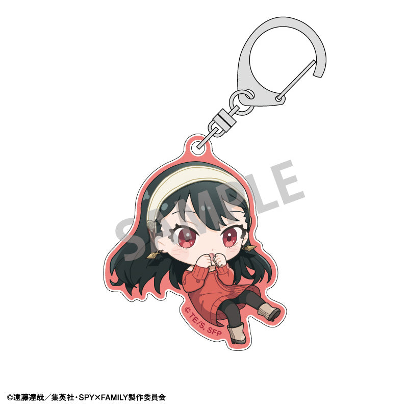 SPY x FAMILY KAMIO JAPAN Trading Acrylic Key Chain Okkochi 2(1 Random)