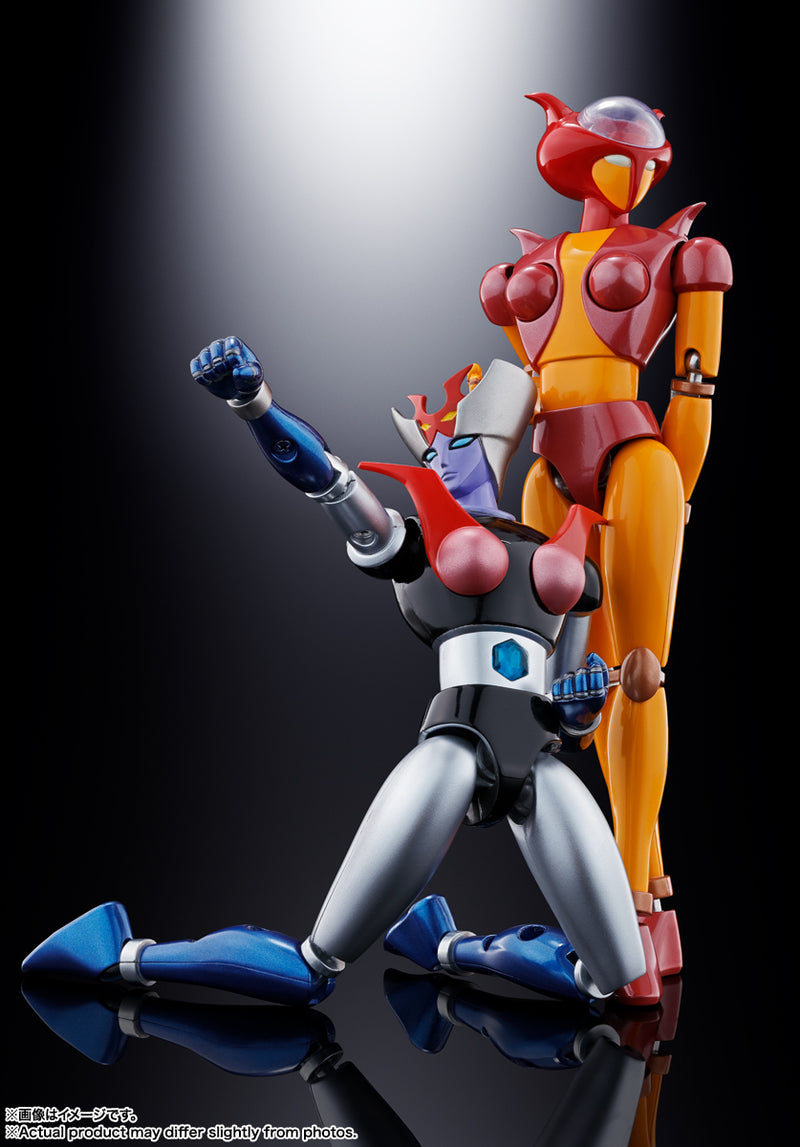 Mazinger Z Bandai Soul of Chogokin GX-08R Aphrodai A vs GX-09R Minerva X(JP)