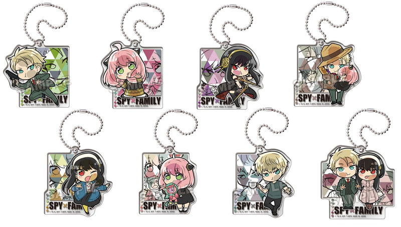 SPY x FAMILY Takaratomy Arts Pita! Defome Acrylic Key Chain (1 Random)