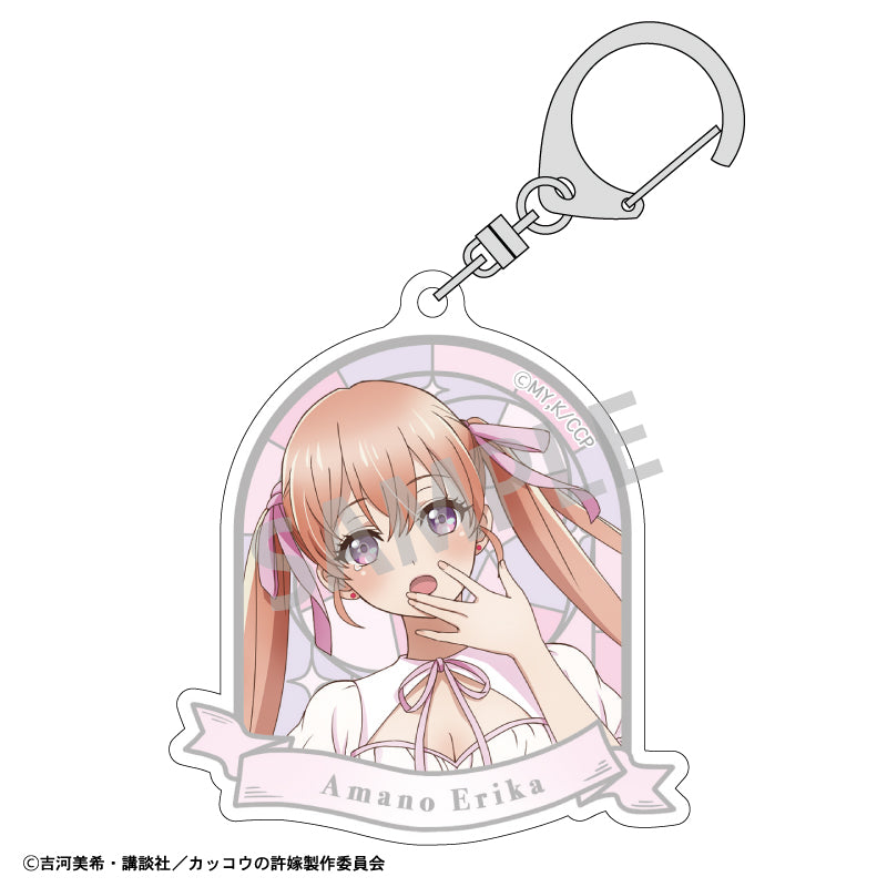 A Couple of Cuckoos KAMIO JAPAN Trading Acrylic Key Chain(1 Random)