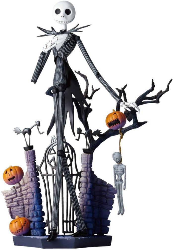 The Nightmare Before Christmas Kaiyodo Legacy Of Revoltech LR-058 Jack Skellington Luminescent Paint Ver.