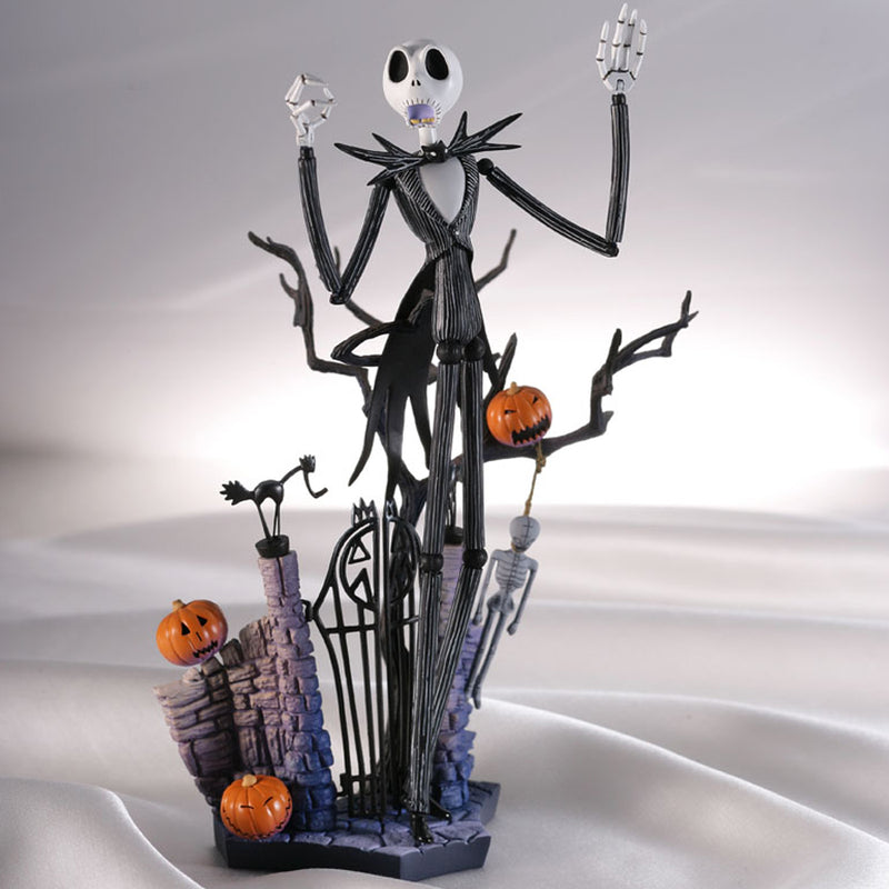 The Nightmare Before Christmas Kaiyodo Legacy Of Revoltech LR-058 Jack Skellington Luminescent Paint Ver.