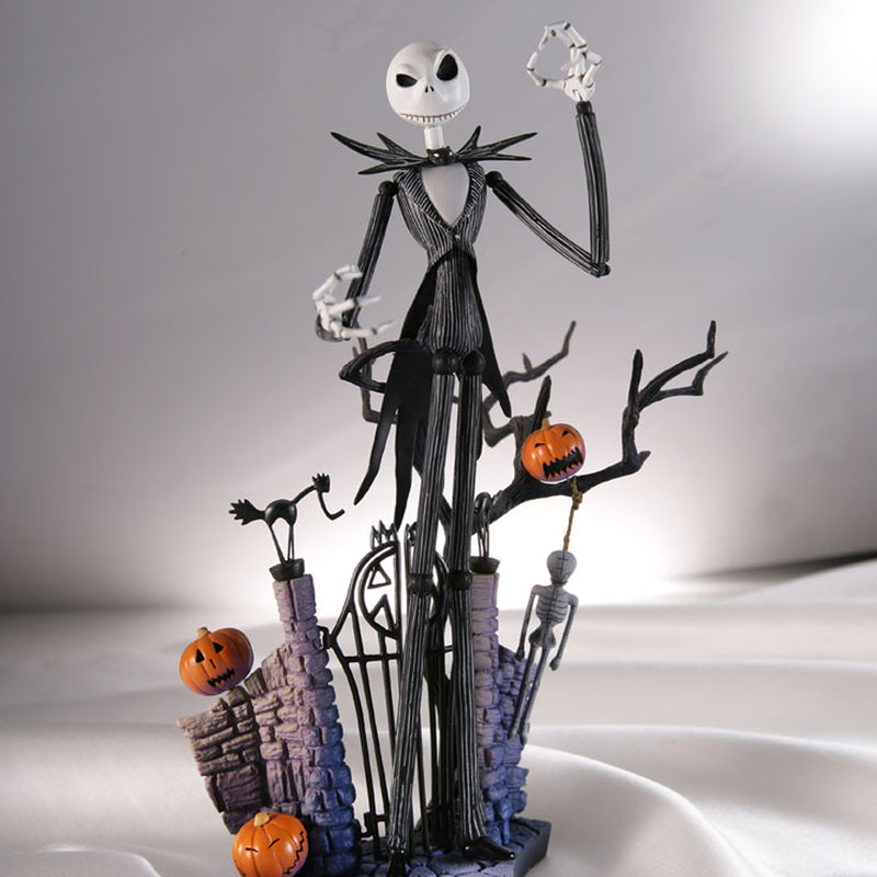 The Nightmare Before Christmas Kaiyodo Legacy Of Revoltech LR-058 Jack Skellington Luminescent Paint Ver.