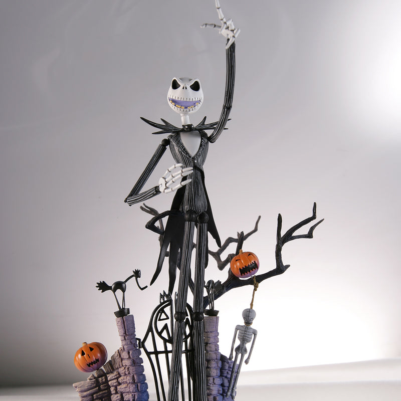 The Nightmare Before Christmas Kaiyodo Legacy Of Revoltech LR-058 Jack Skellington Luminescent Paint Ver.