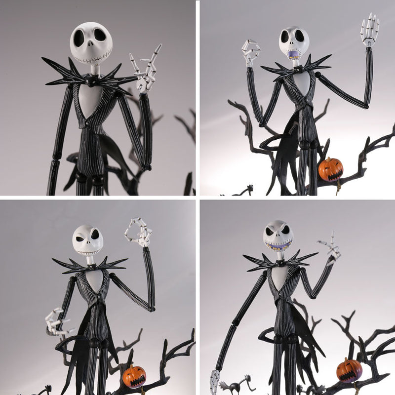 The Nightmare Before Christmas Kaiyodo Legacy Of Revoltech LR-058 Jack Skellington Luminescent Paint Ver.