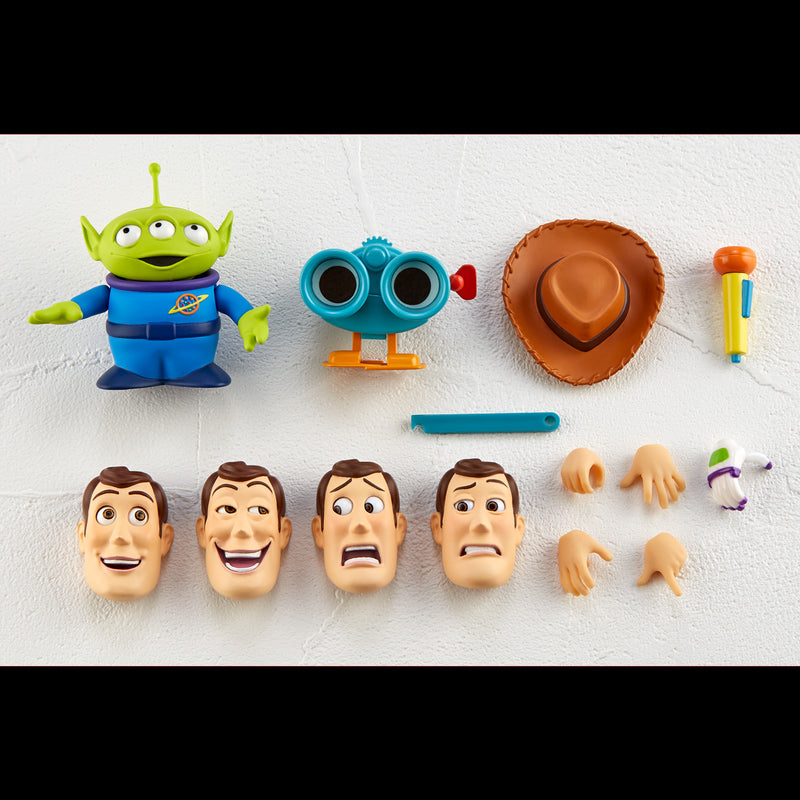 Toy Story Kaiyodo Revoltech Woody Ver. 1.5