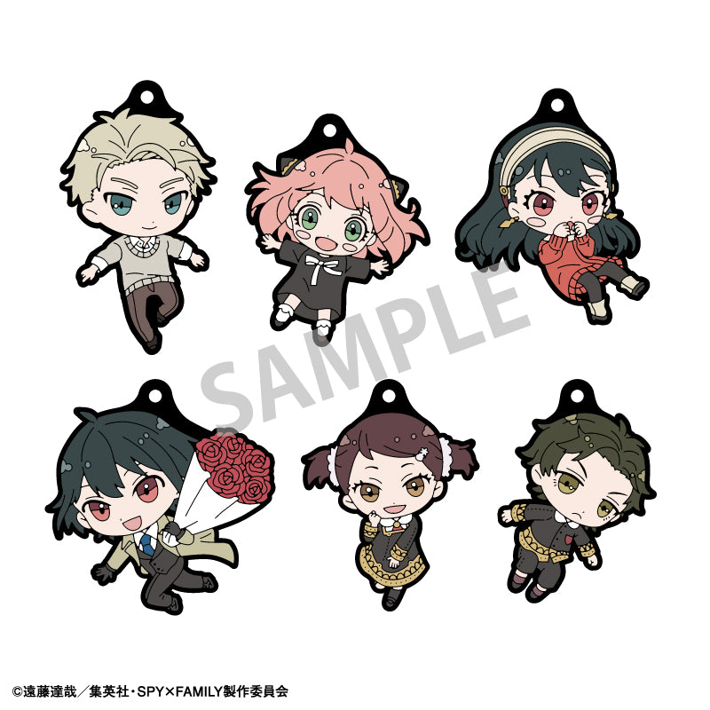 SPY x FAMILY KAMIO JAPAN Trading Rubber Strap Okkochi 2(1 Random)