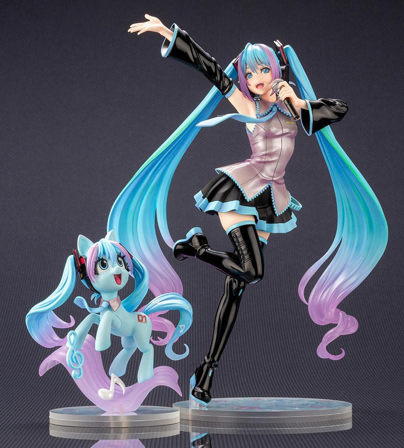 HATSUNE MIKU Kotobukiya Hatsune Miku feat. MY LITTLE PONY BISHOUJO STATUE