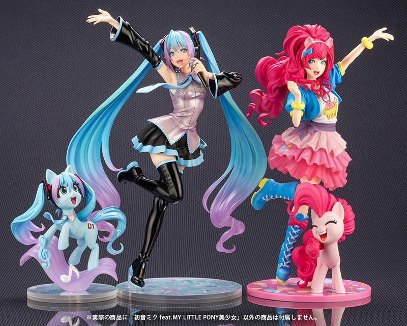 HATSUNE MIKU Kotobukiya Hatsune Miku feat. MY LITTLE PONY BISHOUJO STATUE