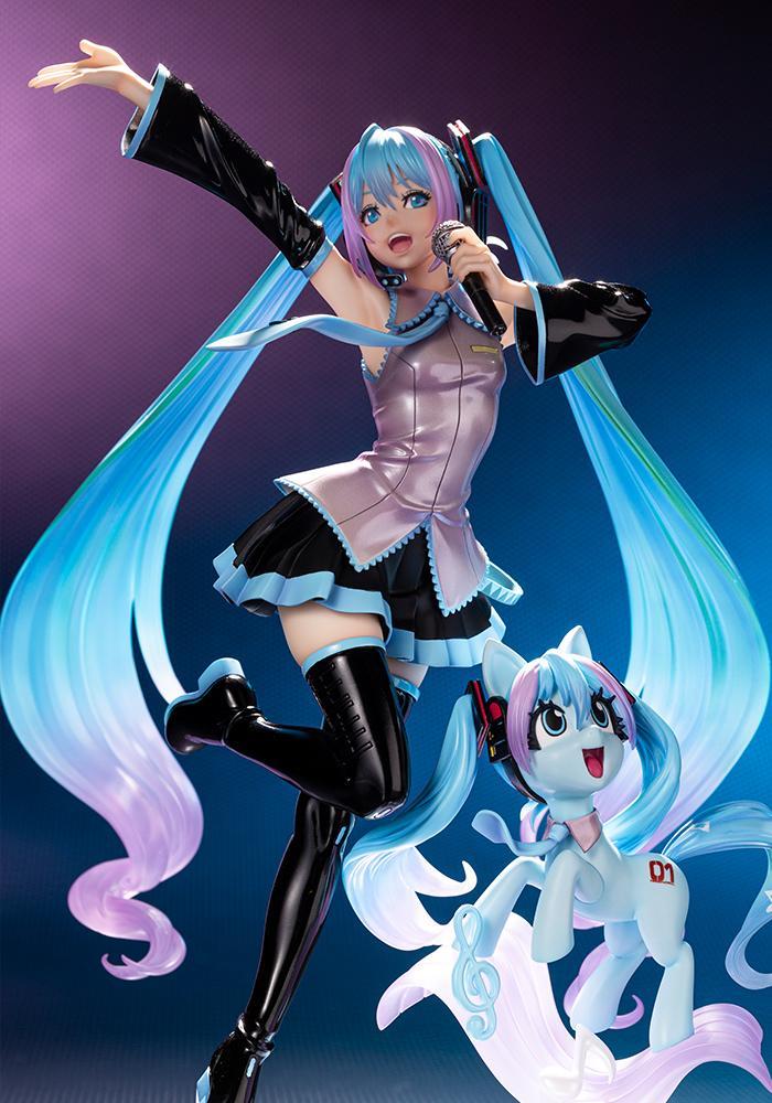 HATSUNE MIKU Kotobukiya Hatsune Miku feat. MY LITTLE PONY BISHOUJO STATUE