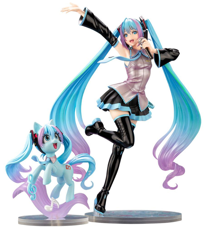 HATSUNE MIKU Kotobukiya Hatsune Miku feat. MY LITTLE PONY BISHOUJO STATUE