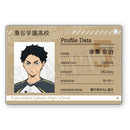 Haikyu!! Takaratomy Arts Profile Card Key Chain (Box of 12)