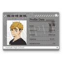 Haikyu!! Takaratomy Arts Profile Card Key Chain (1 Random)