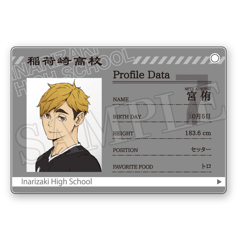 Haikyu!! Takaratomy Arts Profile Card Key Chain (Box of 12)