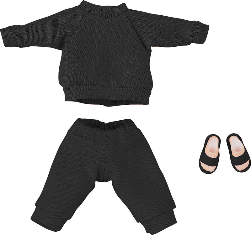 Nendoroid Doll Outfit Set: Sweatshirt and Sweatpants (Black)