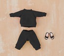 Nendoroid Doll Outfit Set: Sweatshirt and Sweatpants (Black)