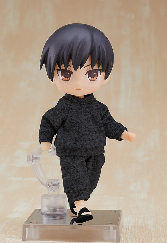 Nendoroid Doll Outfit Set: Sweatshirt and Sweatpants (Black)