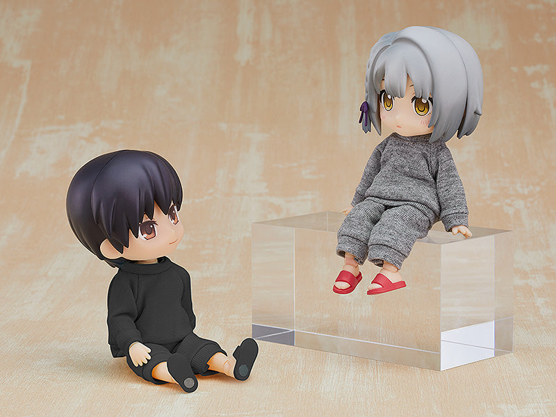 Nendoroid Doll Outfit Set: Sweatshirt and Sweatpants (Black)