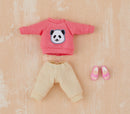 Nendoroid Doll Outfit Set: Sweatshirt and Sweatpants (Pink)