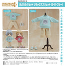 Nendoroid Doll Outfit Set: Sweatshirt and Sweatpants (Light Blue)