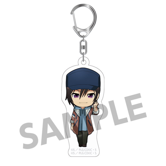 Code Geass Hobby Stock Series Trading Acrylic Key Chain Lelouch Collection (1 Random)