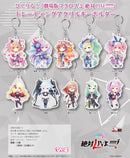 Macross Delta Movie: Absolute Live!!!!!! Hobby Stock Pikuriru! Trading Acrylic Key Chain(1 Random)