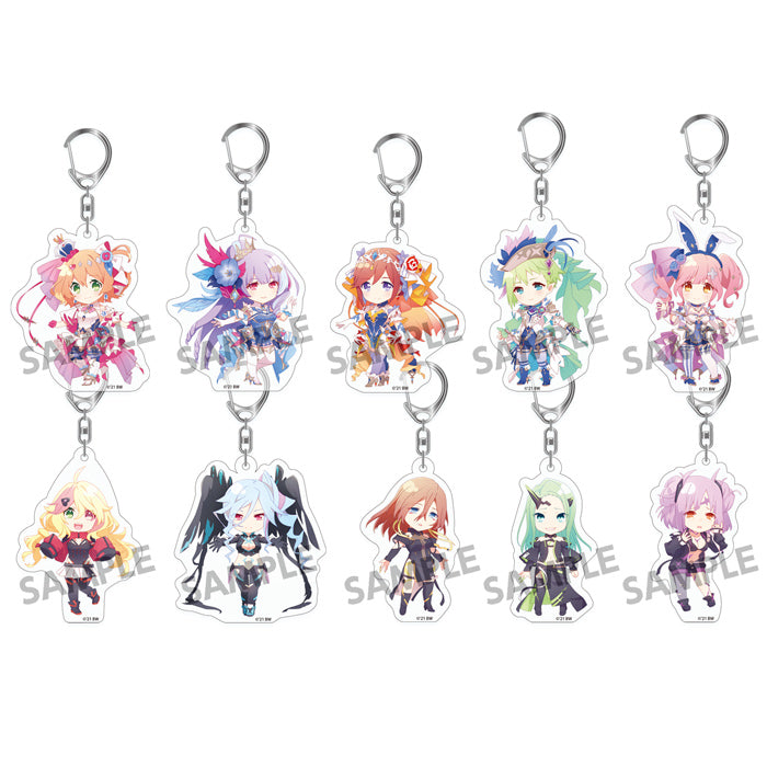 Macross Delta Movie: Absolute Live!!!!!! Hobby Stock Pikuriru! Trading Acrylic Key Chain(1 Random)