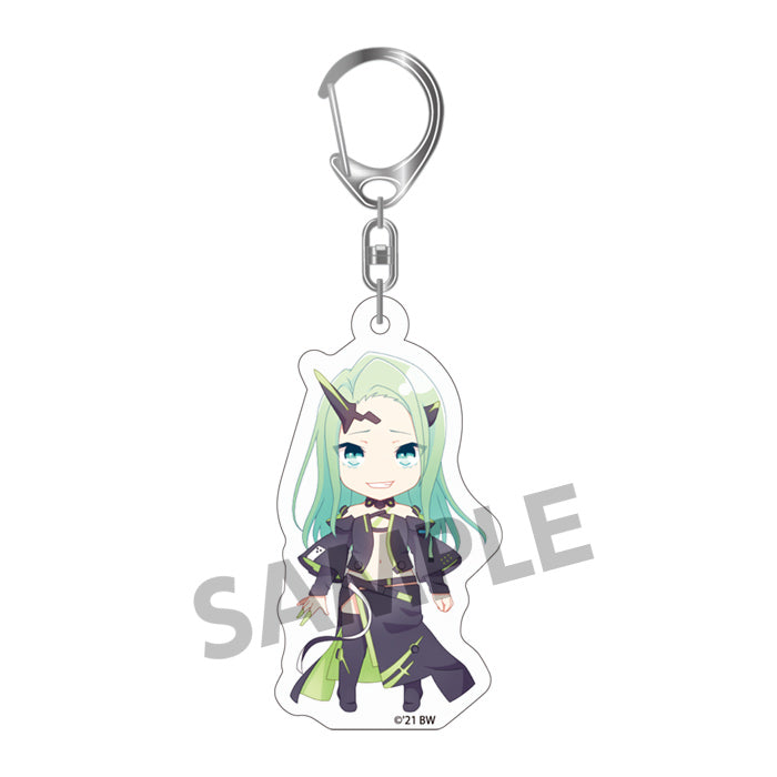 Macross Delta Movie: Absolute Live!!!!!! Hobby Stock Pikuriru! Trading Acrylic Key Chain(1 Random)