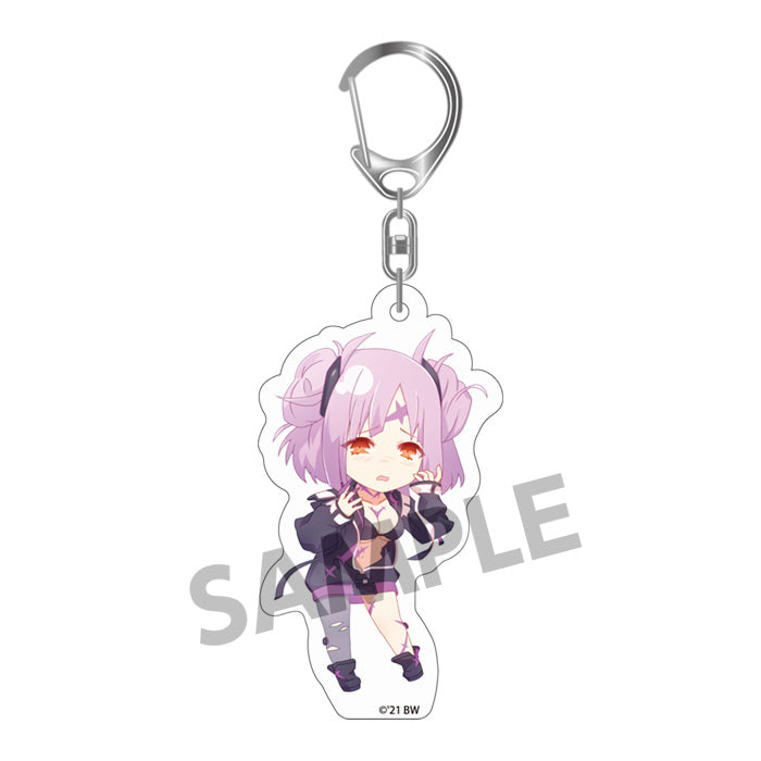 Macross Delta Movie: Absolute Live!!!!!! Hobby Stock Pikuriru! Trading Acrylic Key Chain(1 Random)