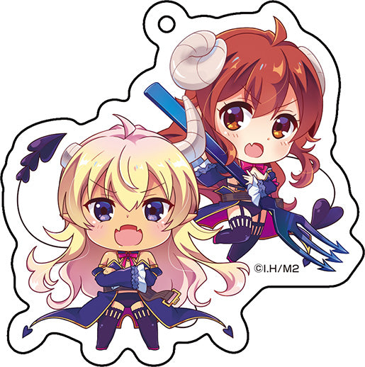 The Demon Girl Next Door Season 2 Medicos Entertainment Deformed Pair Acrylic Key Chain Collection Vol.1(1 Random)