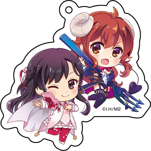 The Demon Girl Next Door Season 2 Medicos Entertainment Deformed Pair Acrylic Key Chain Collection Vol.1(1 Random)