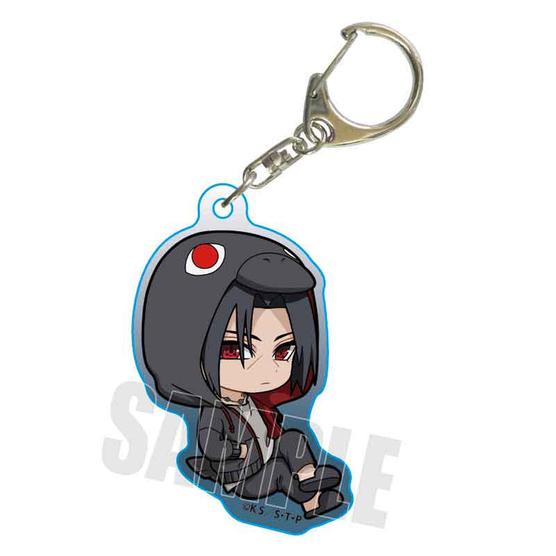 NARUTO -Shippuden- Bell House Trading Acrylic Key Chain (Deformed) Kigurumi Pajamas Ver. (1 Random)