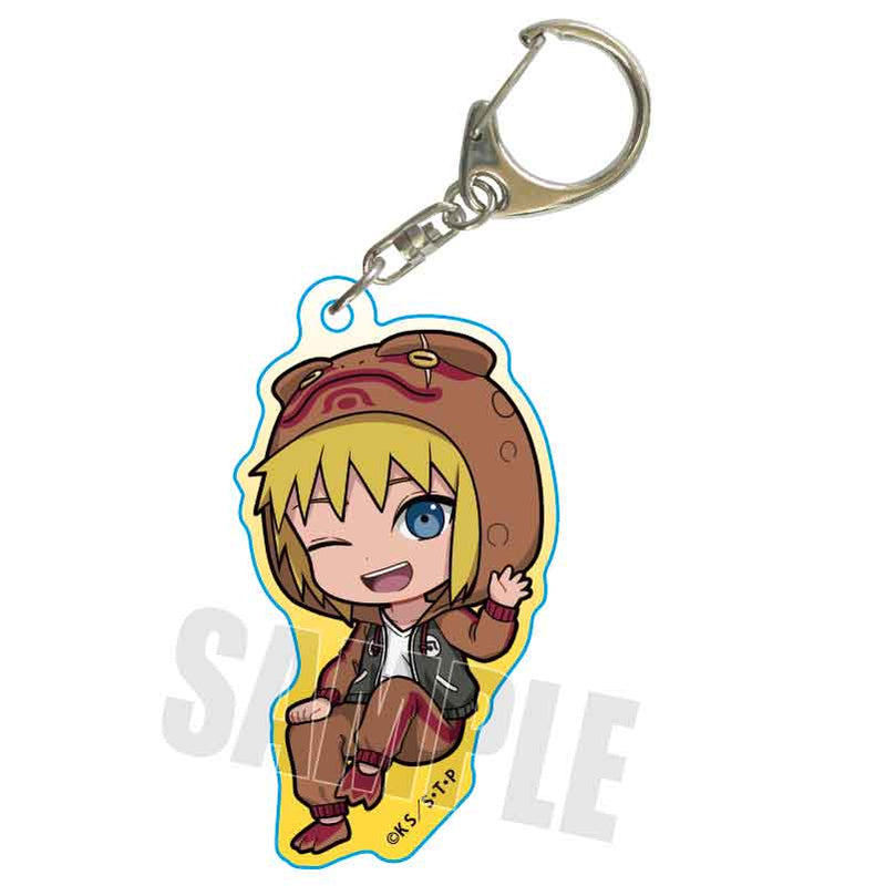 NARUTO -Shippuden- Bell House Trading Acrylic Key Chain (Deformed) Kigurumi Pajamas Ver. (1 Random)