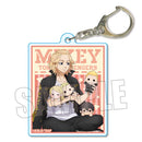 Tokyo Revengers Bell House Trading Acrylic Key Chain GyuGyutto Plush Ver.(1 Random)