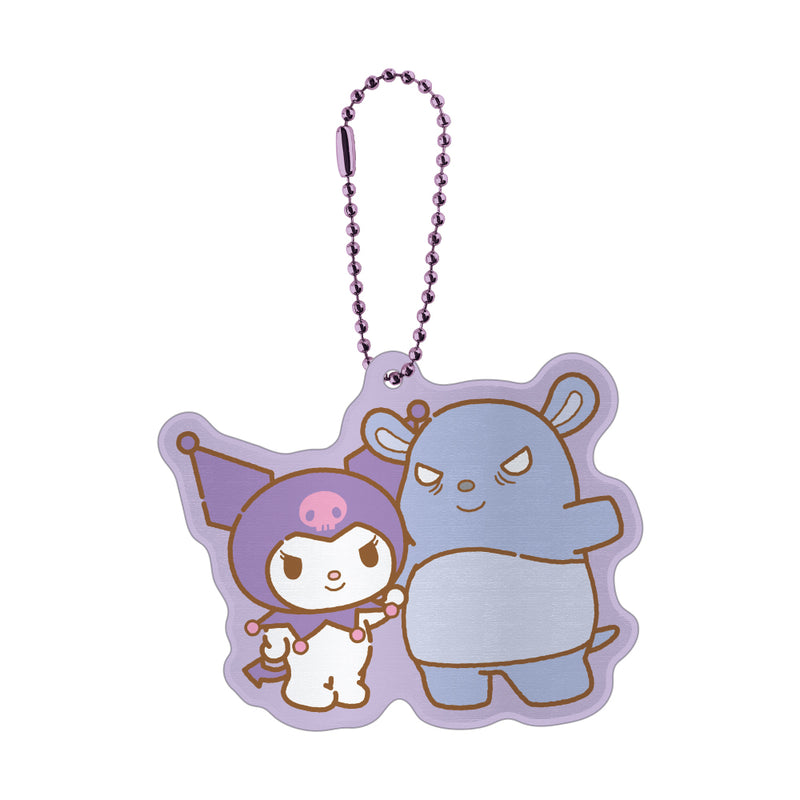 Sanrio Characters Yamano Shigyou Trading Reflector Key Chain Friends(1 Random)