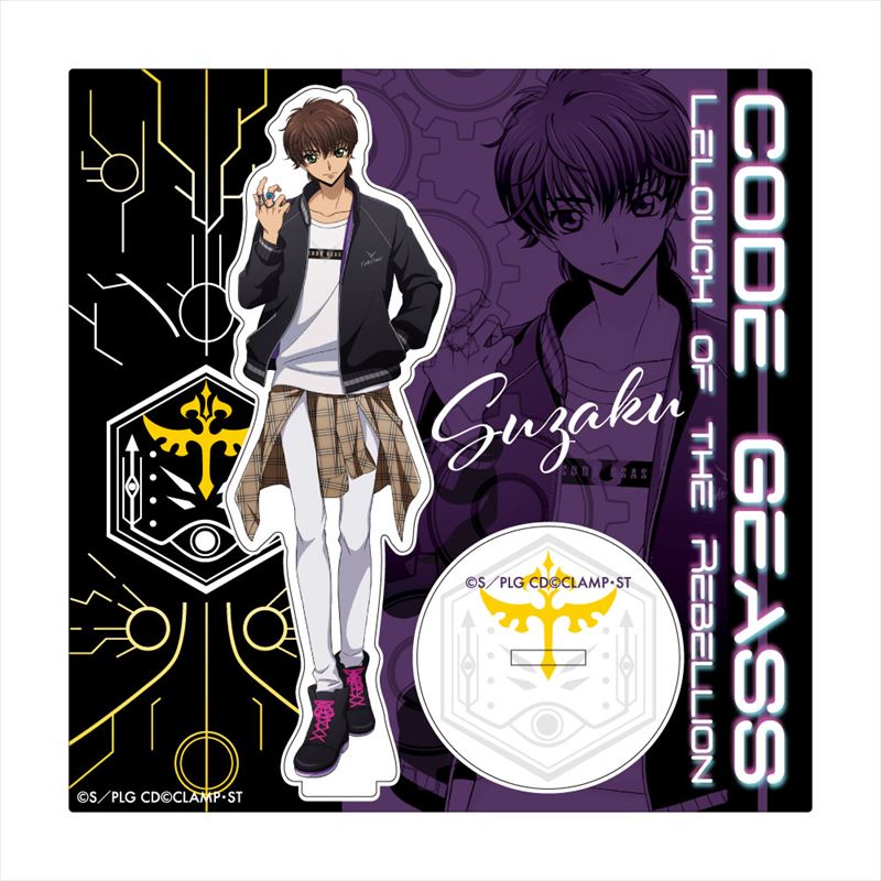 Code Geass Lelouch of the Rebellion Algernon Product Acrylic Stand Suzaku