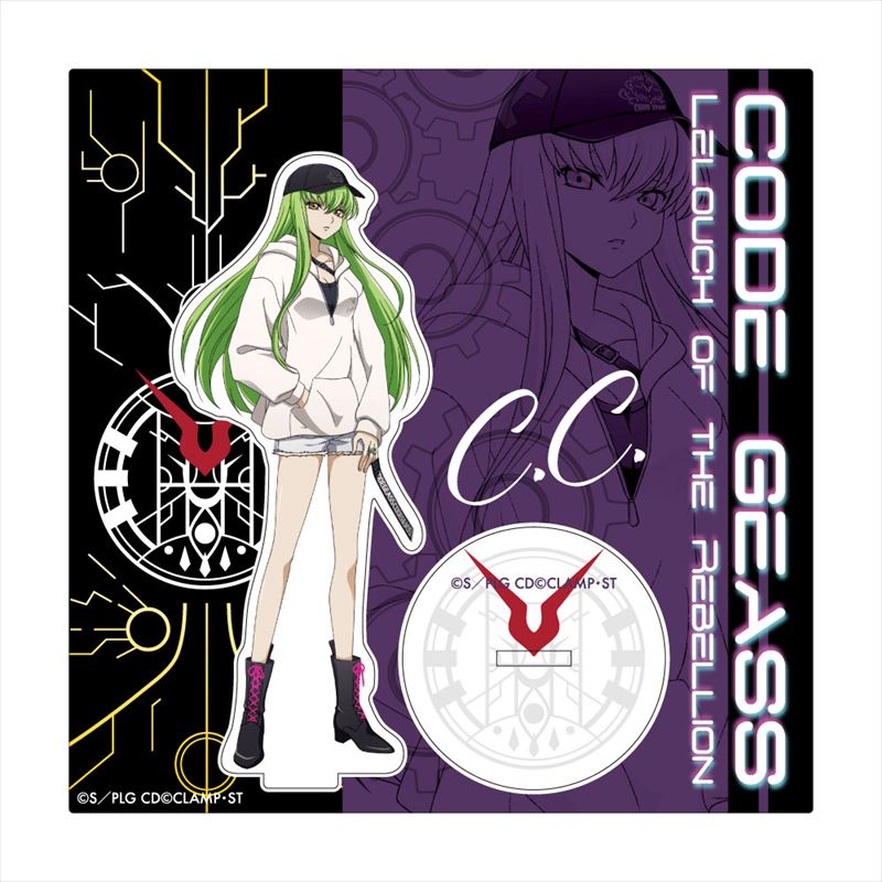 Code Geass Lelouch of the Rebellion Algernon Product Acrylic Stand C.C.
