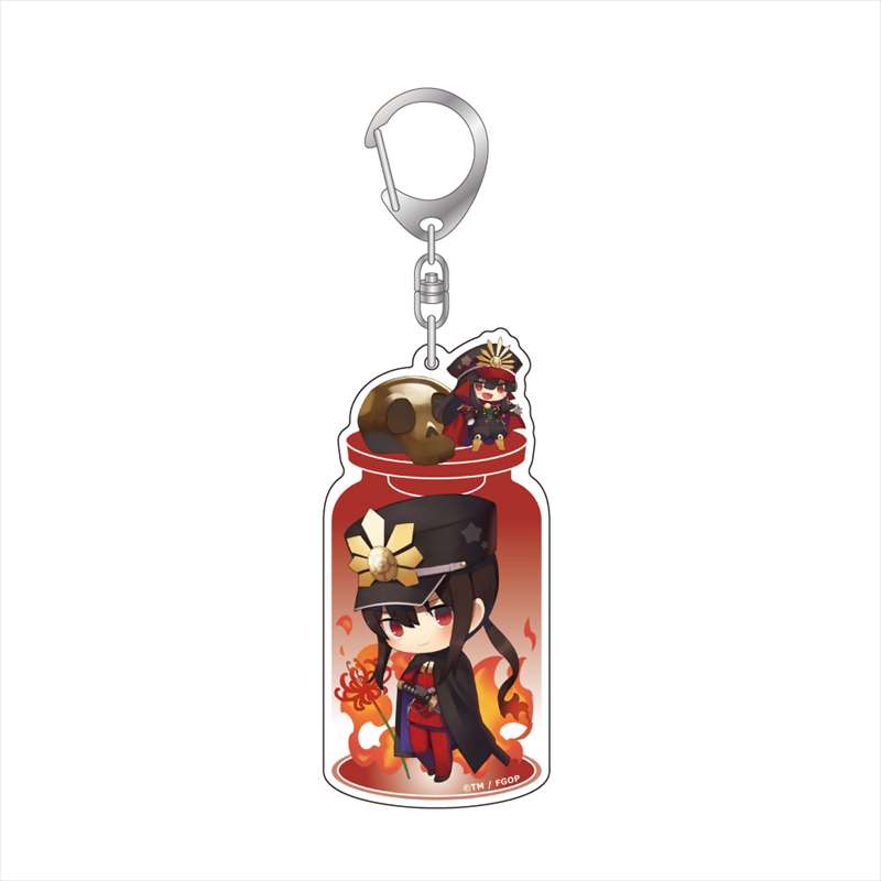 Fate/Grand Order Algernon Product CharaToria Acrylic Key Chain Archer / Oda Nobukatsu