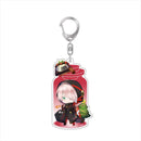 Fate/Grand Order Algernon Product CharaToria Acrylic Key Chain Saber / Karna (Santa